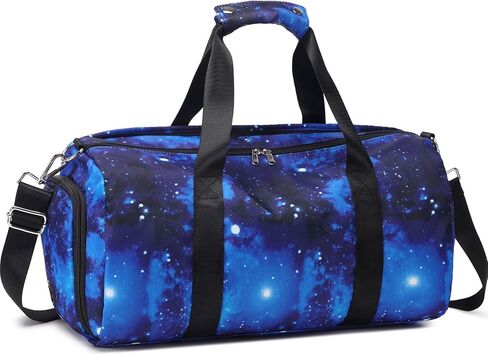 جيانيا شنطة رياضية للاطفال للاستخدام الليلي للاولاد والبنات، شنطة دفل صغيرة لصالة الالعاب الرياضية والسفر والمراهقين، شنطة الجمباز مع جيب للاحذية وجيب للحذاء in Kuwait