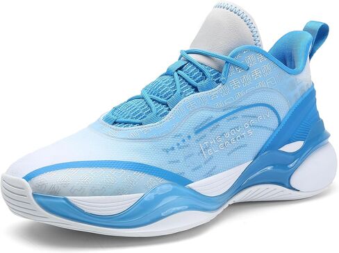 CJSPORX Mens Basketball Shoes Fashion High Top Running Sneakers Lightweight Sport Shoes for Athletic in Saudi Arabia