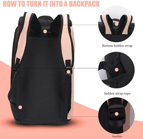 LOCAL LION Sports Gym Bag, Travel Duffel Bag for Men Women with Wet Pocket & Shoe Compartment, Waterproof & Durable Design - Perfect for Workouts and Travel in Kuwait