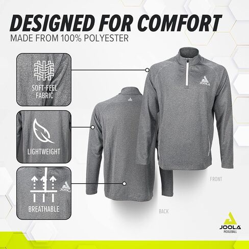 JOOLA Mens Joola Ben Johns Victory Quarter Zip Jacket Jacket in Saudi Arabia