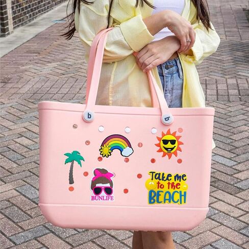 3PCS Bag Charms Compatible with Bogg Bags,Large Size Bag Insert Bag Accessories Compatible with Simply Southern Totes Charm Accessories for Beach Totes in Kuwait