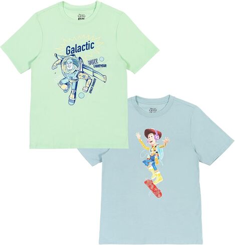 Disney Pixar Toy Story Alien 2 Pack Graphic T-Shirts in Saudi Arabia