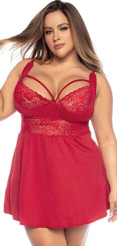 Mapalé by Espiral Women's Plus Size 7539x Sleep Chemise in Saudi Arabia