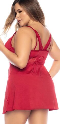 Mapalé by Espiral Women's Plus Size 7539x Sleep Chemise in Saudi Arabia