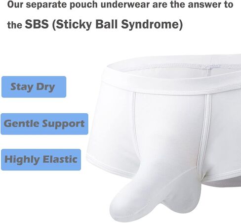 ملابس داخلية قصيرة معززة للانتفاخ للرجال من ZONBAILON، ملابس داخلية بيكيني قابلة للتنفس، سراويل داخلية مشروط in Kuwait