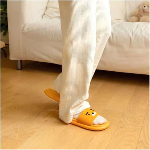 Kakao Ryan Indoor Outdoor Face Slippers, Blue & Yellow, 2.5 Little Kid in Kuwait