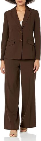NIPON BOUTIQUE Women's 2 Button Jacket/Wide Leg Pant Suit in Saudi Arabia