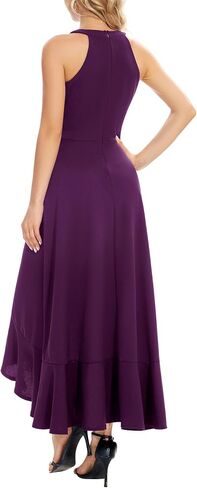 Dressystar Womens Halter Split Hem Party Dress Elegant Long Formal Prom Dress Cocktail Wedding Guest Maxi Dresses in Saudi Arabia