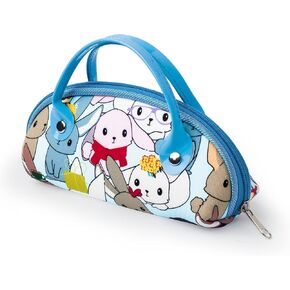 Face Shadow Kids Glasses Case, Soft Eyeglass Case for Kids Various Pattern Cute Sunglasses Bag for Children Girls Boys in Kuwait