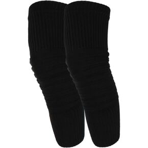 Quniko Cashmere Wool Knee Brace Pads Unisex Winter Warm Thermal Knee Warmers Sleeve Soft Leg Warmers