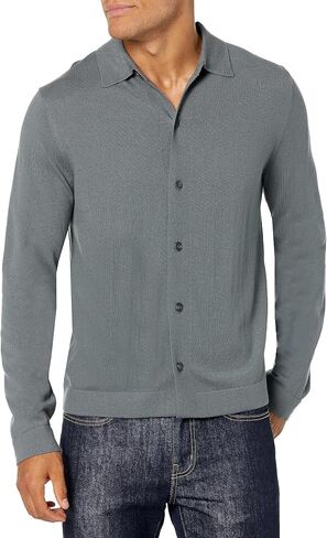 Vince Men's Merino Button Down in Saudi Arabia