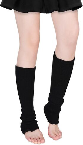 Benefeet Sox Wool Knit Leg Warmers for Women Vintage Boho Leg Warmers Long Winter Warm Thigh High Footless Boot Socks Gifts in Saudi Arabia