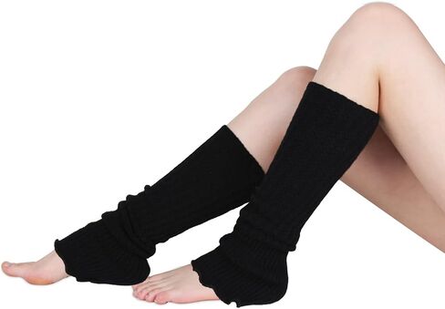 Benefeet Sox Wool Knit Leg Warmers for Women Vintage Boho Leg Warmers Long Winter Warm Thigh High Footless Boot Socks Gifts in Saudi Arabia