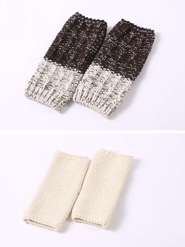Womens Knit Stirrup Leg Warmers Boot Cuffs Socks for Dance Sports Yoga in Saudi Arabia
