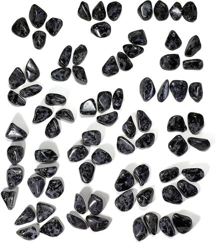 4 قطع من ميستيك ميرلينيت صغير/متوسط درجة ايه ايه، احجار كريمة كريستالية طبيعية مصقولة ومصقولة من مدغشقر، ازرق نيلي، اسود، فضي، ازرق، ارجواني، رمادي، 4 قطع in Kuwait