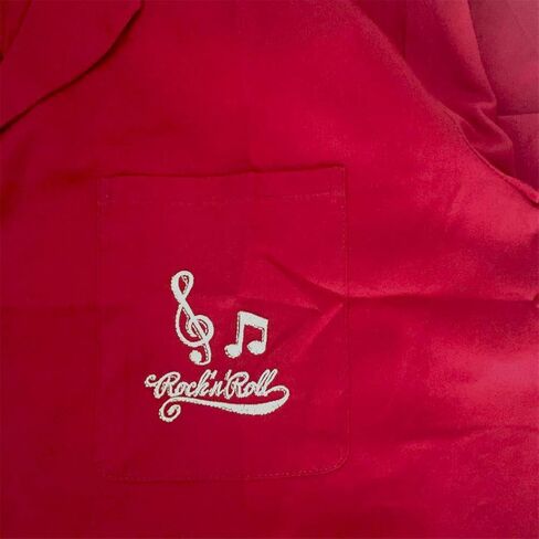 Anchor MSJ Men's 50s Male Clothing Cotton Men Shirts Short Sleeve Vintage Fifties Bowling Casual Button-Down Shirts in Kuwait