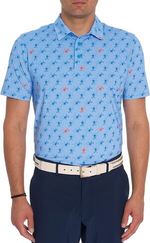 Robert Graham Men's Stinger Short-Sleeve Knit Polo in Saudi Arabia
