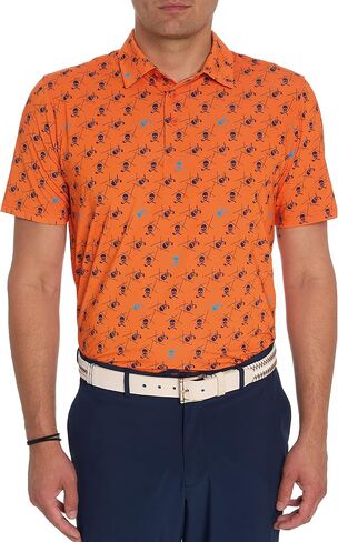 Robert Graham Men's Stinger Short-Sleeve Knit Polo in Saudi Arabia