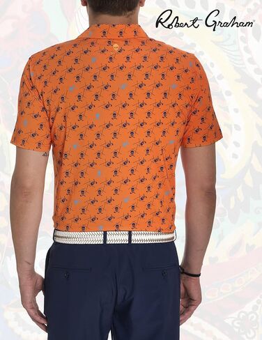 Robert Graham Men's Stinger Short-Sleeve Knit Polo in Saudi Arabia