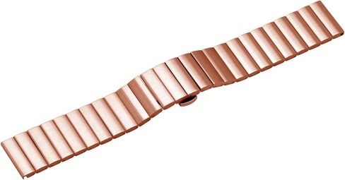 Horizontal Stripes 20mm 22mm Watch Band Strap Stainless Steel Metal Bracelet Quick Release Bracelet Silver Black Gray Rose Gold for Women Men in Saudi Arabia