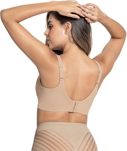 Leonisa Everyday Light Wireless Bra with Support - Comfortable Back Smoothing Bras for Women in Saudi Arabia