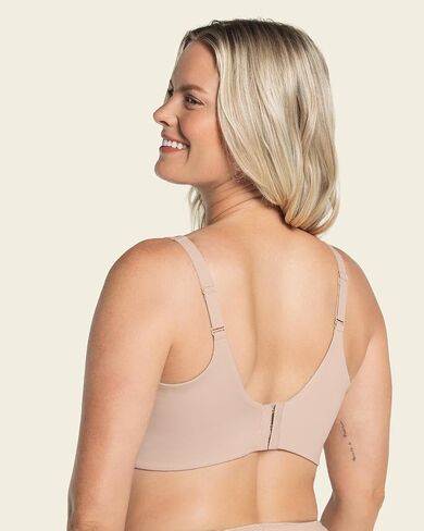 Leonisa Everyday Light Wireless Bra with Support - Comfortable Back Smoothing Bras for Women in Saudi Arabia