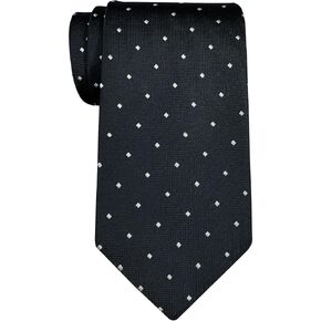 Retreez Retro Square Dots Woven Men's Tie Necktie in Saudi Arabia