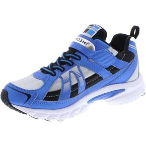 حذاء رياضي شبابي TSUKIHOSHI 3570 STORM بحزام إغلاق وقابل للغسل في الغسالة مع صندوق عريض عند الأصابع ونعل خارجي مقاوم للانزلاق ولا يترك علامات - للأطفال الصغار والكبار، للأعمار من 4 إلى 12 عامًا in Kuwait