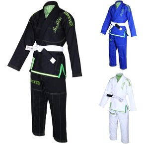 Twister Women's Brazilian Jiu Jitsu Gi | Preshrunk Premium Quality Fabric BJJ Gi | Comes with FREE White Belt in Kuwait