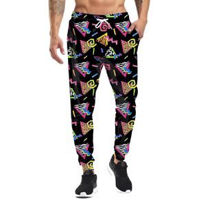 ADDARTS 80s أزياء للرجال الركض السراويل 90s الزي للرجال الجرافيك Sweatpants عادية تجريب الرياضة رياضية رياضية