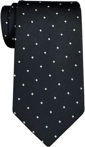 Retreez Retro Square Dots Woven Men's Tie Necktie in Saudi Arabia
