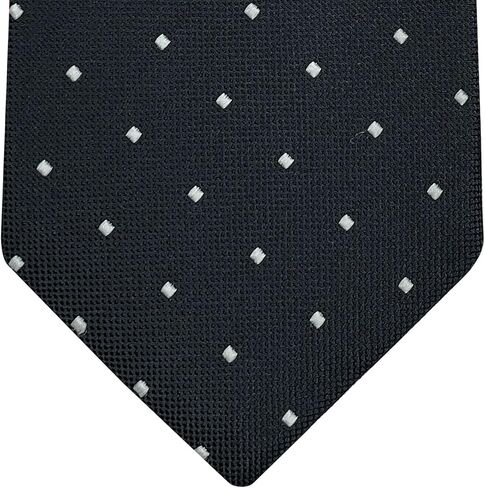 Retreez Retro Square Dots Woven Men's Tie Necktie in Saudi Arabia