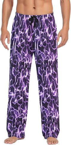 Plaaee سروال بيجامة رجالي دونات القهوة سروال نوم Pj Bottoms صالة بانت Sweatpants S in Kuwait