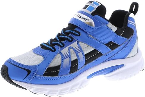 حذاء رياضي شبابي TSUKIHOSHI 3570 STORM بحزام إغلاق وقابل للغسل في الغسالة مع صندوق عريض عند الأصابع ونعل خارجي مقاوم للانزلاق ولا يترك علامات - للأطفال الصغار والكبار، للأعمار من 4 إلى 12 عامًا in Kuwait