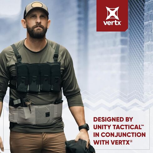 Vertx Mens Clutch Unity Tactical Belt, Modular Mission Belts for Men, Gun Holster Radio Mag Pouch for CCW Concealed Carry in Saudi Arabia