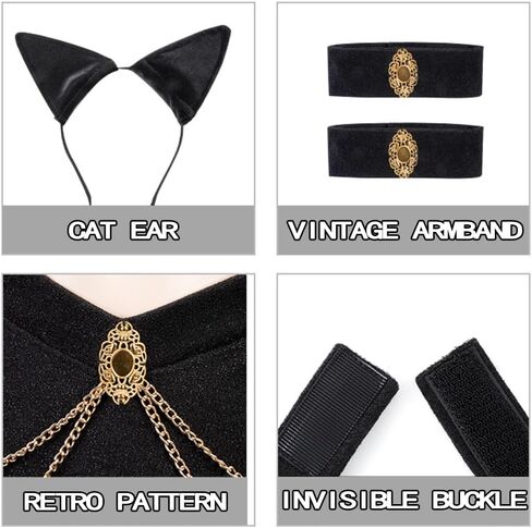 SINROYEE Women Sexy Cosplay Lingeries Anime Maid Dress Halloween Cat Egyptian or Chinaese Classical Cosplay Outfit in Saudi Arabia