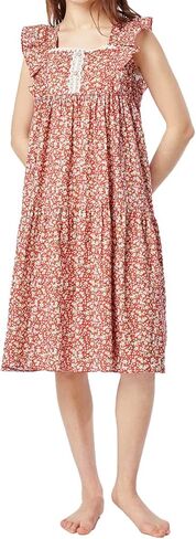 Ullala pajamas for women, vintage sensibility one piece night gown sleep wear in Kuwait