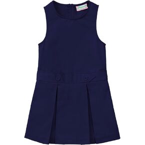 CLASSROOM Girls' Uniform Kick Pleat Printed Jumper