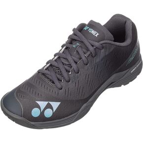 حذاء كرة الريشة للنساء من YONEX Power Cushion Aerus Z في الأماكن المغلقة (رمادي داكن) (7) in Kuwait