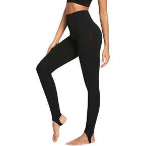 SweatyRocks Leggings Women Crisscross Stirrup Tights Gym Yoga Workout Pants
