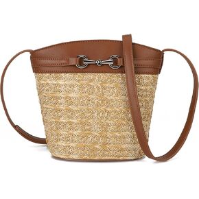 Gladdon Small Straw Purses for Women Mini Straw Summer Beach Shoulder Bags for Women Crossbody Woven Purse Clutch Rattan Bag in Kuwait
