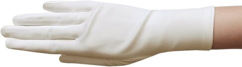 ZaZa Bridal Stretch Dull Matte Satin Gloves Wrist Length/No Shine, Elegant Look in Saudi Arabia