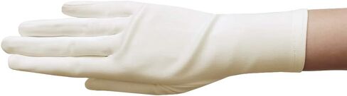 ZaZa Bridal Stretch Dull Matte Satin Gloves Wrist Length/No Shine, Elegant Look in Saudi Arabia