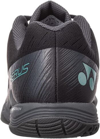 حذاء كرة الريشة للنساء من YONEX Power Cushion Aerus Z في الأماكن المغلقة (رمادي داكن) (7) in Kuwait