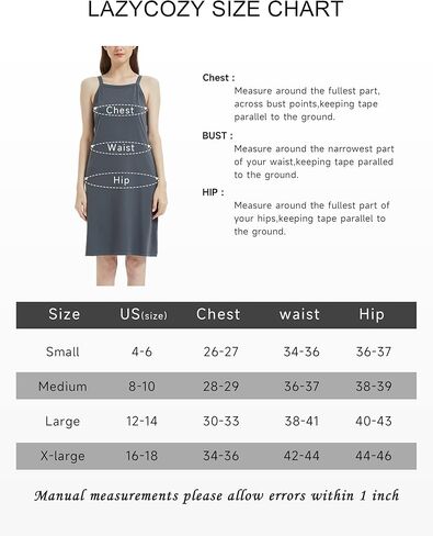 فستان LazyCozy سهل الارتداء للنساء من الخيزران الناعم والفسكوز بدون أكمام، ثوب نوم كامل الانزلاق in Kuwait