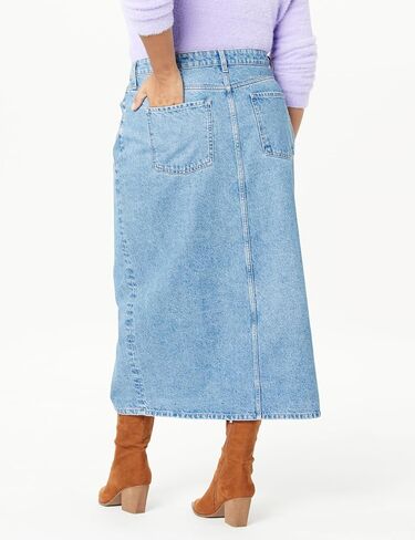 تنورة Dixon Denim النسائية من The Drop in Saudi Arabia