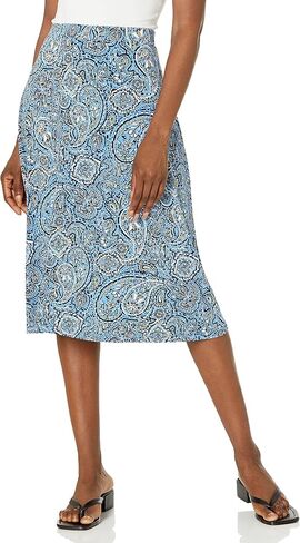 Kasper Women's Printed Ity Midi Flared Skirt in Saudi Arabia