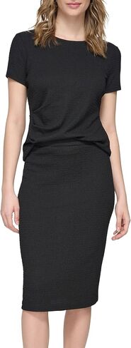 Calvin Klein Women's Straight Knit Skirt in Saudi Arabia