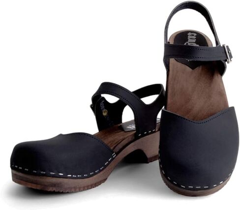 Sandgrens Swedish Handmade Wooden Clog Sandal | Saragasso in Kuwait