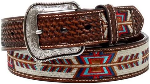 3D Men's Arrow Basket Weave Belt in Kuwait